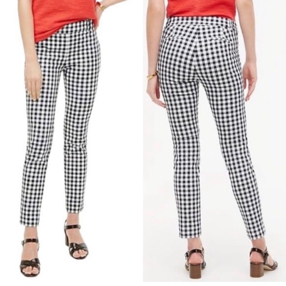 J. Crew Martie Gingham Pants